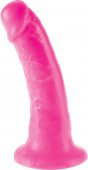 Dildo slim 6 inch pink -   !         ,    .  ,     .