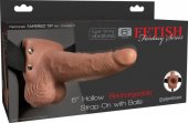   Fetish Fantasy 6 Hollow Rechargeable Strap-On Tan 17  -   !         ,    .  ,     .